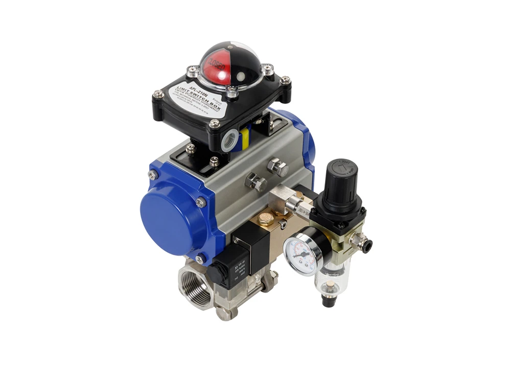 pneumatic actuator ball valve