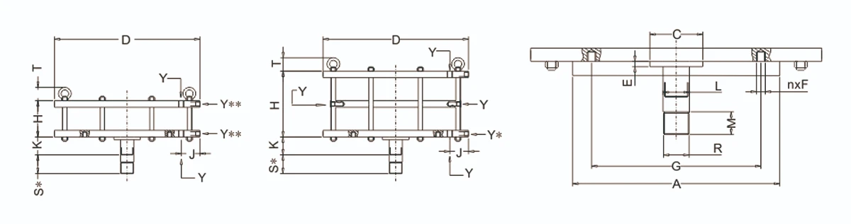 dimension of linear actuator