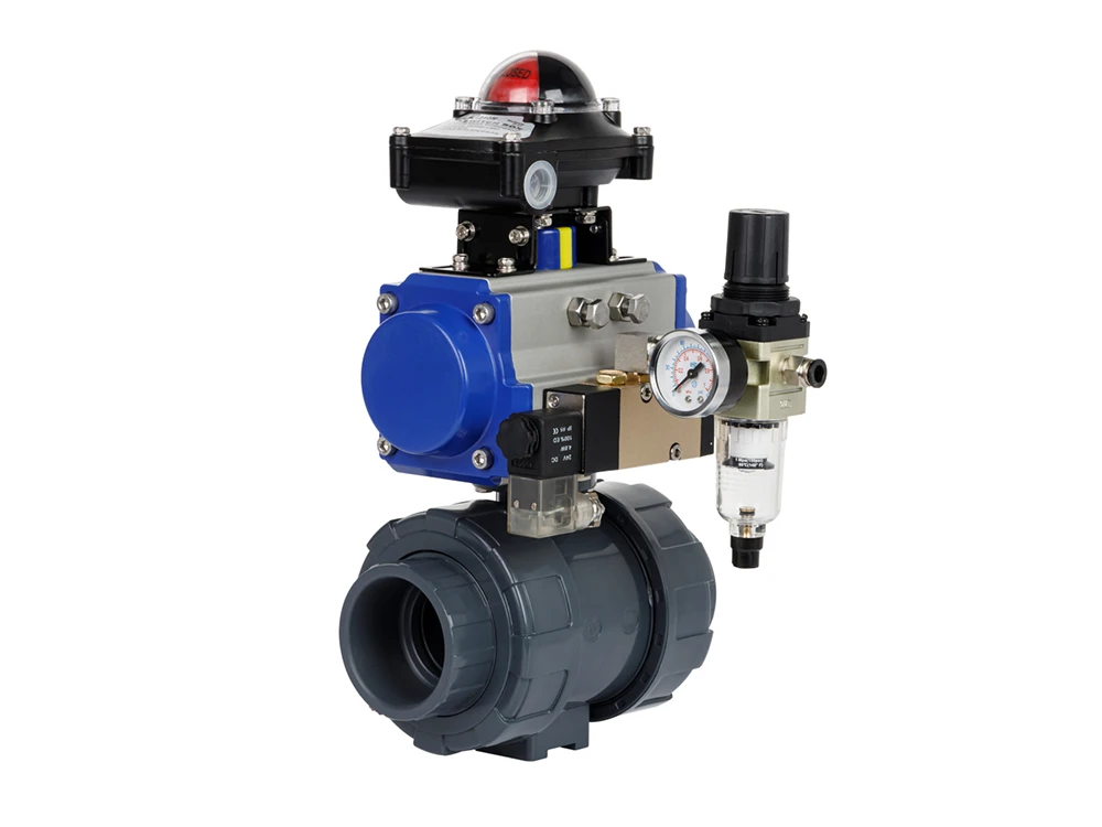 pneumatic pvc ball valve