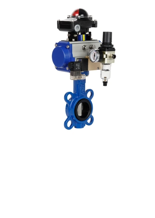 pneumatic butterfly valve