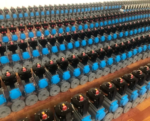 pneumatic actuated valves