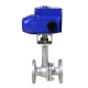 ball valve with electric actuator