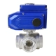 motorized 3 way ball valve