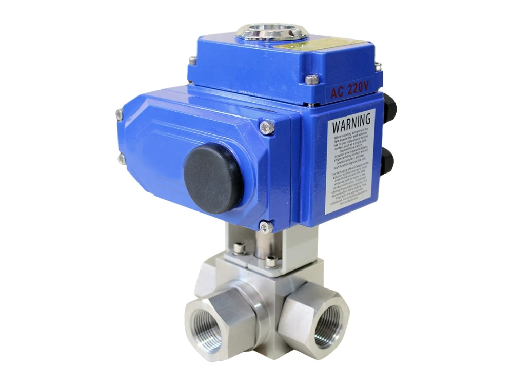 motorized ball electric valve