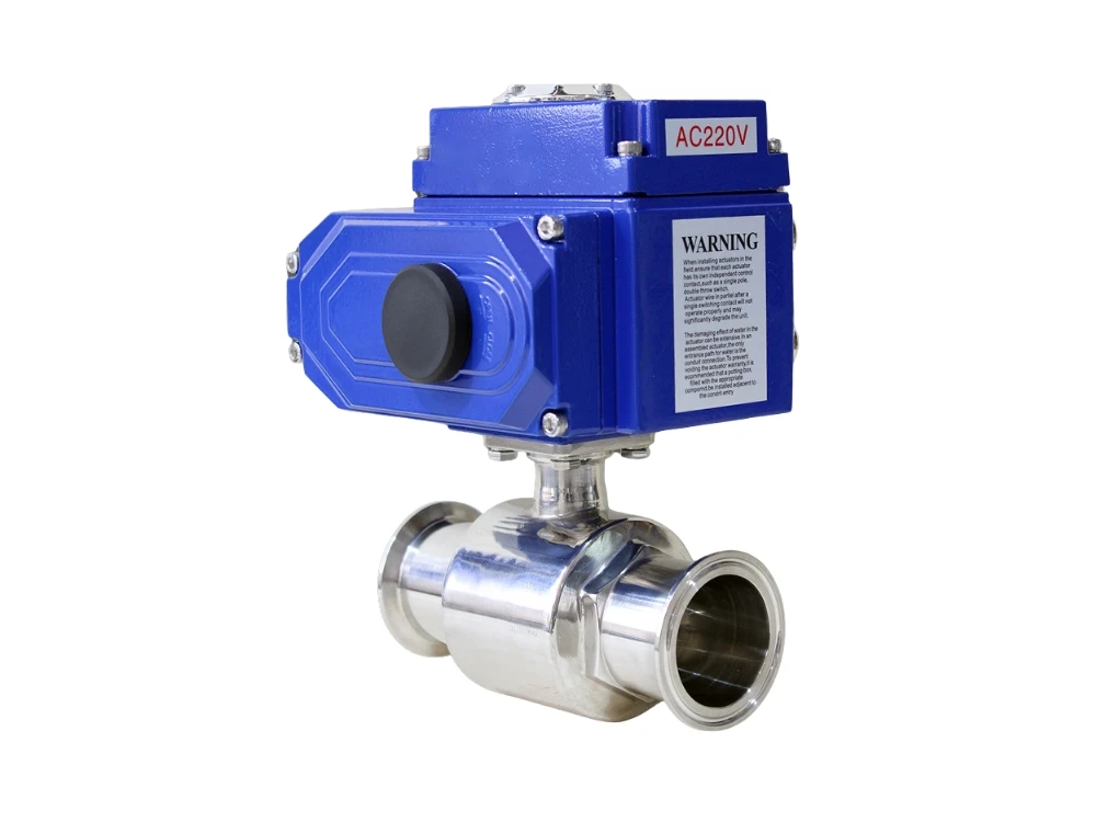 motorized ball valve stainless steel