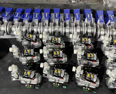 pneumatic ball valve