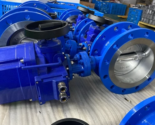 motorirized butterfly valve