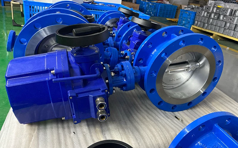 motorirized butterfly valve