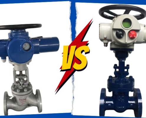 electric actuated gate valve vs electric actuated globe valve